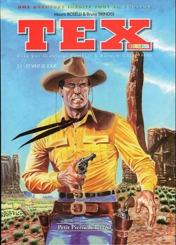 Couverture de Tex (Couleur), Tome 1 : Et vint le jour
