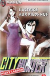 couverture City Hunter, tome 3 : L'actrice aux pieds nus