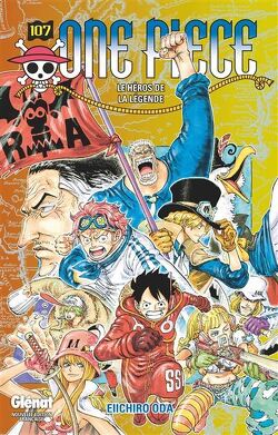 Couverture de One Piece, Tome 107 : Le Héros de la légende 