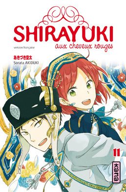 Couverture du livre : Shirayuki aux cheveux rouges, Tome 11