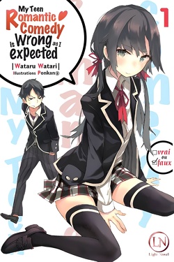 Couverture de My Teen Romantic Comedy is wrong as I expected, Tome 1