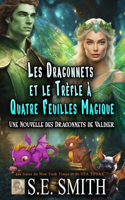 Couverture de Les Seigneurs dragons de Valdier, Tome 10,5 : The Dragonlings and the Magic Four-Leaf Clover
