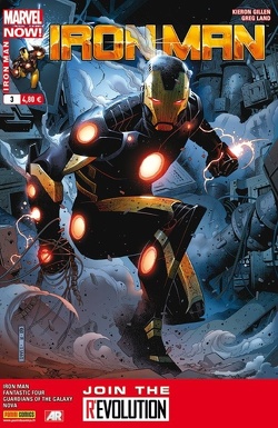 Couverture de Iron man (marvel now) n°3