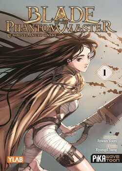 Couverture de Blade of the Phantom Master : Le Nouvel Angyo Onshi, Tome 1