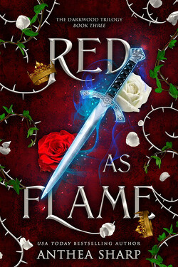 Couverture de The Darkwood Trilogy, Tome 3 : Red as Flame
