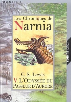 Couverture de Le Monde de Narnia, Tome 5 : L'Odyssée du Passeur d'Aurore