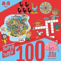 Couverture de 100 jeux super futés 8-9 ans
