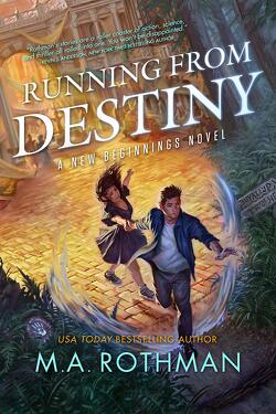 Couverture de New Beginnings, Tome 1 : Running From Destiny