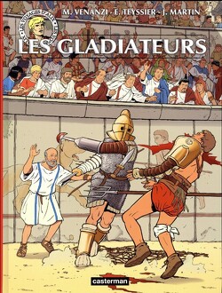 Couverture de Les Voyages d'Alix, Tome 39 : Les Gladiateurs