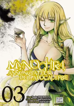 Couverture de Mynoghra - Annonciateur de l’Apocalypse (Manga), Tome 3