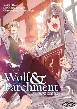 Couverture de Spice and Wolf, Wolf and Parchment, Tome 2