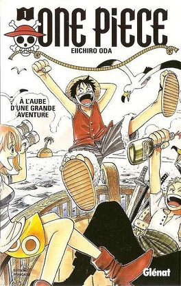 Couverture du livre One Piece, Tome 1 : À l'aube d'une grande aventure