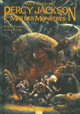 Couverture du livre Percy Jackson, Tome 2 : La Mer des monstres (BD)