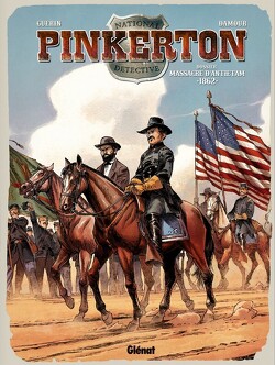 Couverture de Pinkerton, tome 3 : Dossier Massacre D'Antietam - 1862