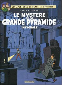 Couverture de Blake et Mortimer, Tome 2 : Le mystère de la grande pyramide