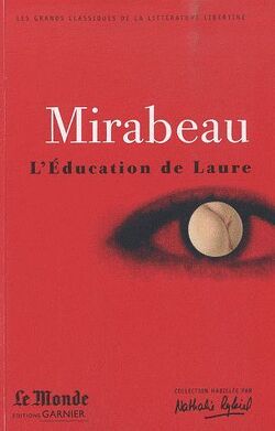 Couverture de L'education De Laure - Ma Conversion Ou Le Libertin De Qualité