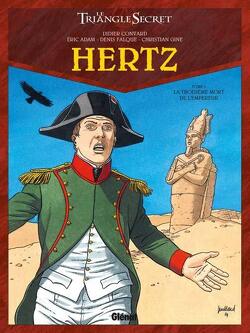 Couverture de Le Triangle secret - Hertz, tome 5 : La troisième mort de l'Empereur