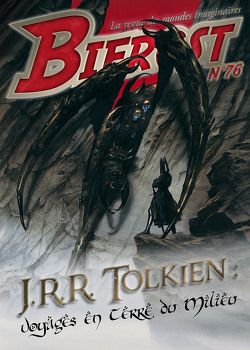 Couverture de Bifrost N°76 : J. R. R. Tolkien : Voyages en terre du milieu