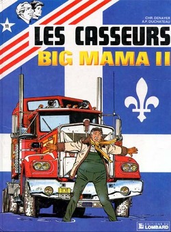 Couverture de Les casseurs, tome 11 : Big mama II