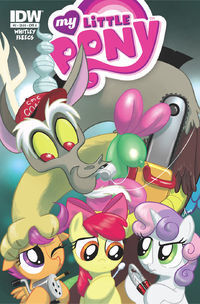 Couverture de My Little Pony : Friends Forever Tome 2 : Discord & Cutie Mark Crusaders