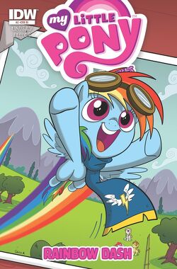 Couverture de My Little Pony : Micro-series, Tome 2 : Rainbow Dash