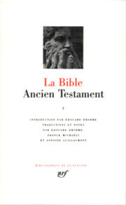 Couverture de La Bible – L'Ancien Testament – Tome I