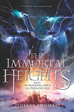 Couverture de The Elemental Trilogy, Tome 3 : The Immortal Heights