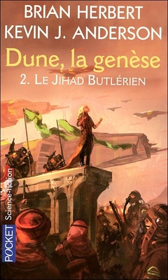 Couverture de Dune, la genèse, Tome 2 : Le Jihad butlérien