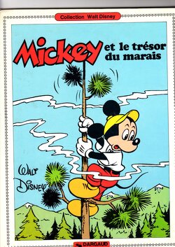 Couverture de Mickey et le trésor du marais