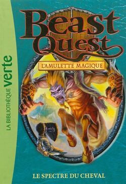 Couverture de Beast Quest ,Tome 24 : Le Spectre du cheval