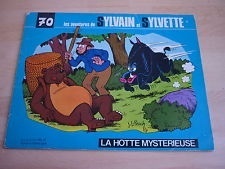 Couverture de La Nouvelle Série Sylvain et Sylvette, Tome 70 : La Hotte mystérieuse