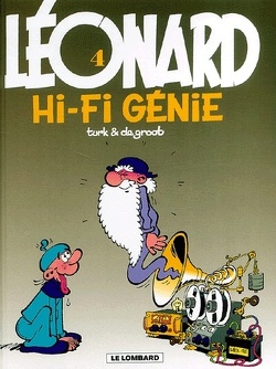 Couverture de Léonard, Tome 4 : Hi-Fi Génie