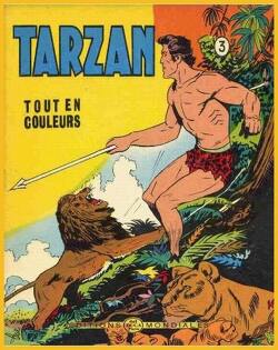 Couverture de Tarzan tout en couleur tome 3
