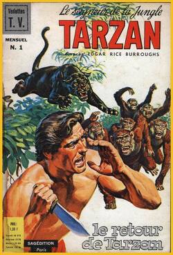 Couverture de Tarzan : Mensuel - 1ère série, Tome 01