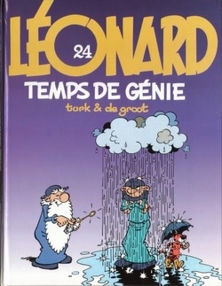 Couverture de Léonard, tome 24 : Temps de génie