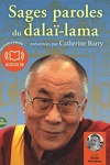 couverture Sages paroles du dalaï-lama