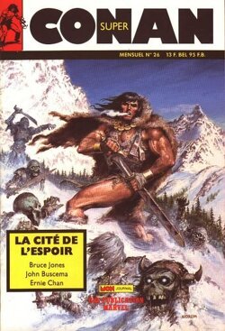 Couverture de Super Conan, Tome 26 : La Cité de l'espoir