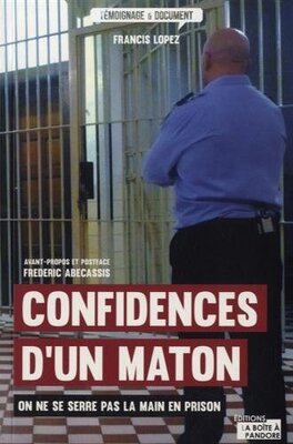 Couverture du livre : Confidences d'un maton