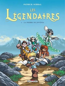 Couverture de Les Légendaires, Album Double 1: La pierre de Jovénia / Le gardien