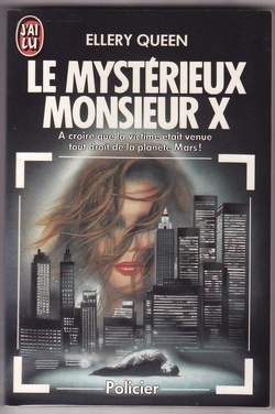 Couverture de Ellery Queen, Tome 8 : Le Mystérieux monsieur X.