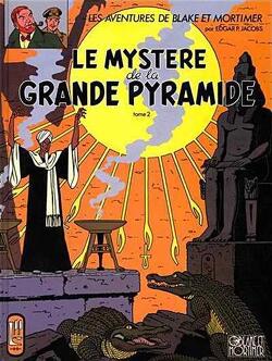 Couverture de Blake et Mortimer, Tome 5 : Le Mystère de la grande pyramide (2) – La Chambre d'Horus