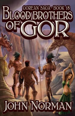 Couverture de Gor, Tome 18 : Blood Brothers of Gor