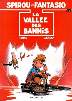Couverture de Spirou et Fantasio, Tome 41 : La Vallée des bannis
