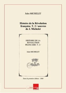 Couverture de Histoire de la révolution française, Tome 2