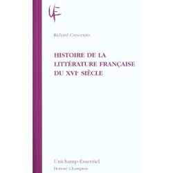 Couverture de Histoire de la littérature française du XVIè siècle