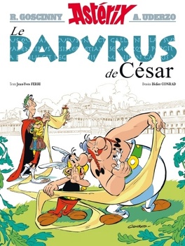 Le tome 36 d'Astérix, "Le papyrus de César", en tête des ventes depuis sa sortie le 22 octobre.