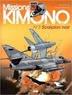 Couverture de Missions Kimono, tome 3 : Scorpion noir