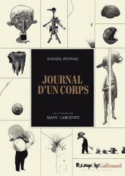 Couverture de Journal d'un corps, mis en dessin par Manu Larcenet