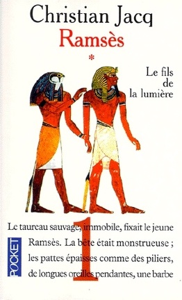 Couverture du livre : Ramsès, Tome 1 : Le Fils de la lumière
