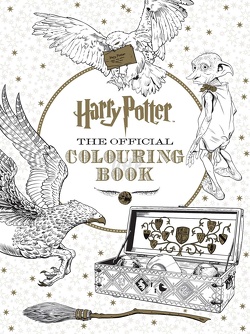 Couverture de Harry Potter le livre de coloriage